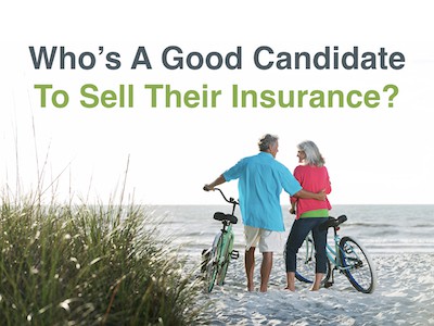 Who can sell a life insurance policy with a life settlement?