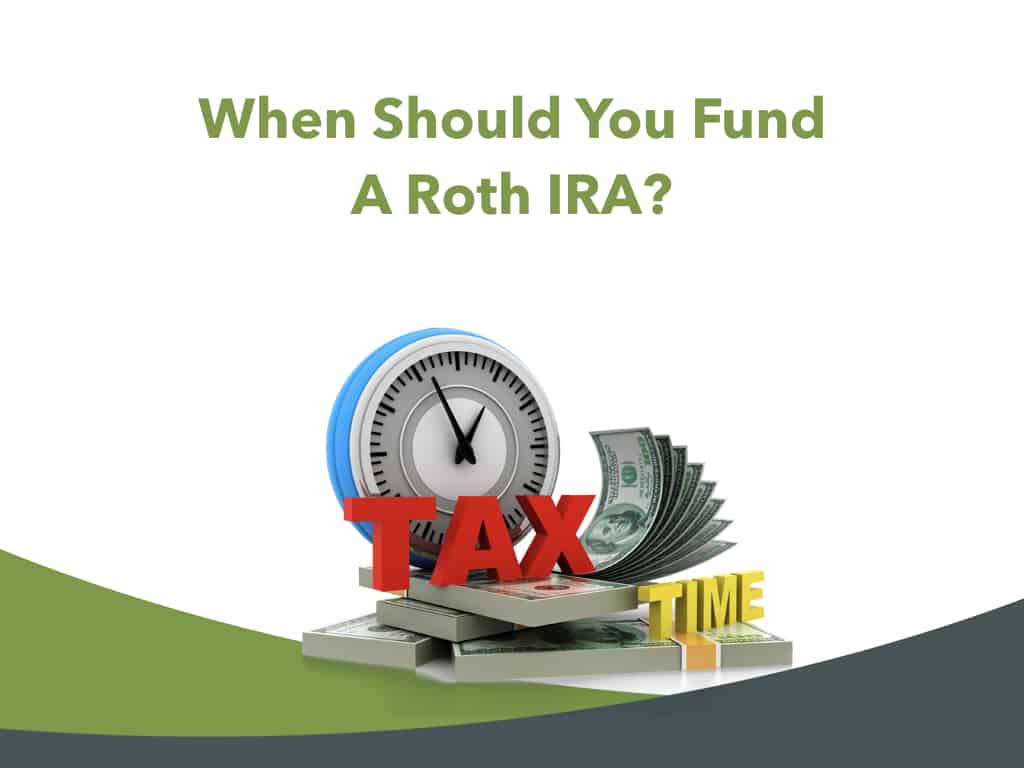 When should I fund a Roth IRA?