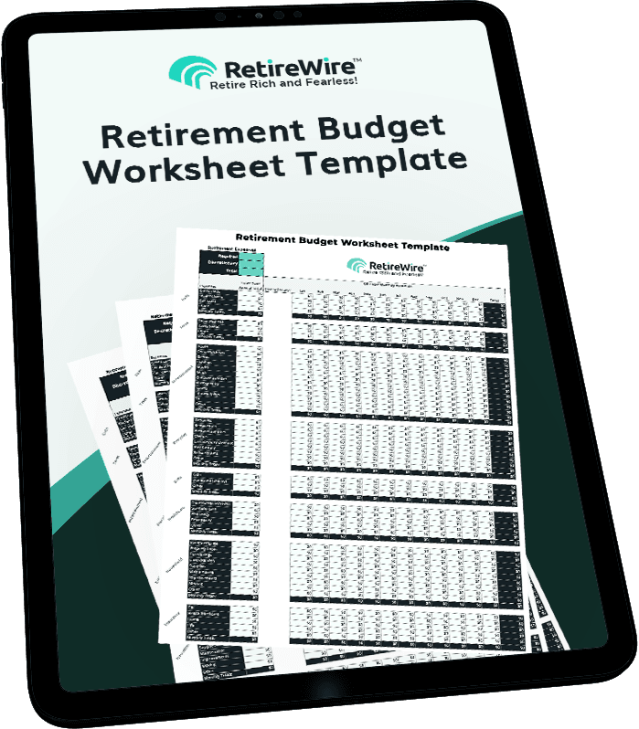 Retirement budget planning template golfsage